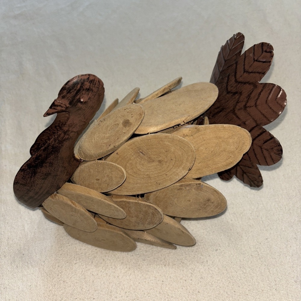 Haymarket Square Pieced Metal & Wood‎ Decorative Turkey